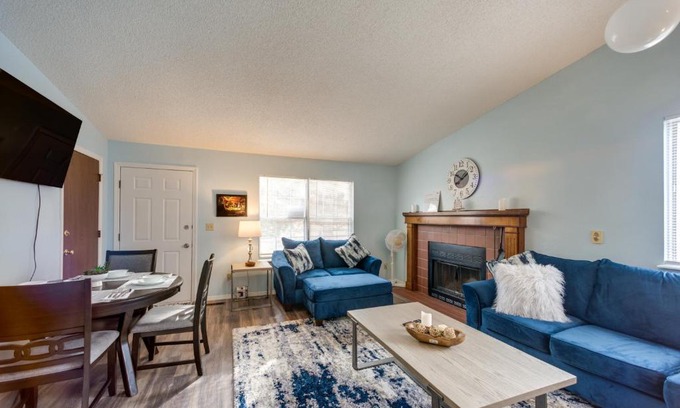 Northwest Colorado Springs House | Colorado Springs Home Large Backyard with Fire Pit!