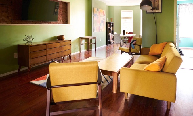 Bushwick Apartment | Colorful Sunny family friendly Apartment