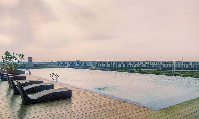 Cikarang Apartment | Comfort And Simply Design Studio At Vasanta Innopark Apartment