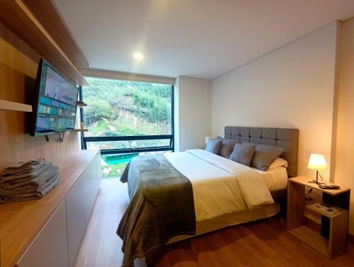 Usaquen Apartment | Comfortable Loft with natural view, Usaquen Bogotá