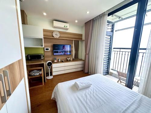 Tu Liem Apartment | Comfortable Studio Apt Near My Dinh Stadium And Marriott Hotel