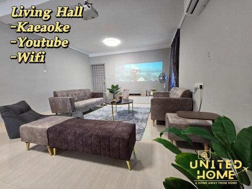Kuantan Villa | Comfy Rumah Kita Tok Sira Kuantan with pool and sound sys 5BR 14pax