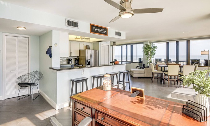Flagler Beach Condo | Community Pool & Ocean Views: Flagler Beach Condo!
