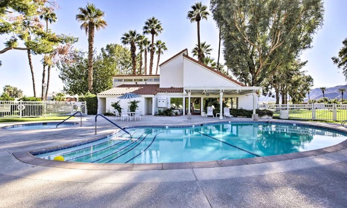 Rancho Mirage Apartment | Condo with Pool Access Near Coachella and Hiking!