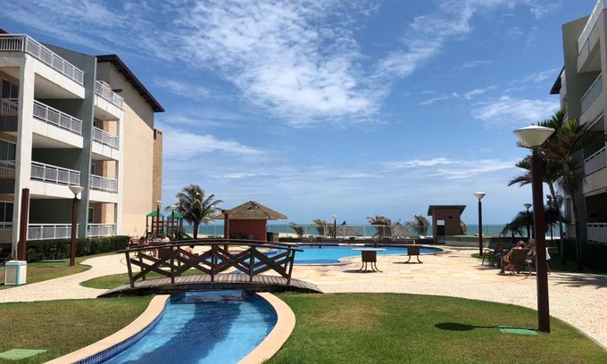 Porto das Dunas Apartment | Condomínio TerraMaris - Apartamento Beira Mar