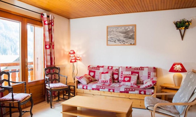 Le Grand-Bornand Apartment | Confortable 4 chambres, balcon, proche télécabines - FR-1-467-67