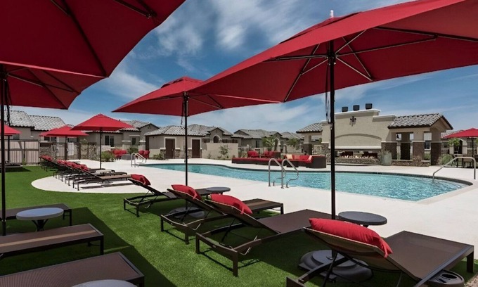Canyon Trails Apartment | Contemporary 2BR Apartment w/ Private Backyard!