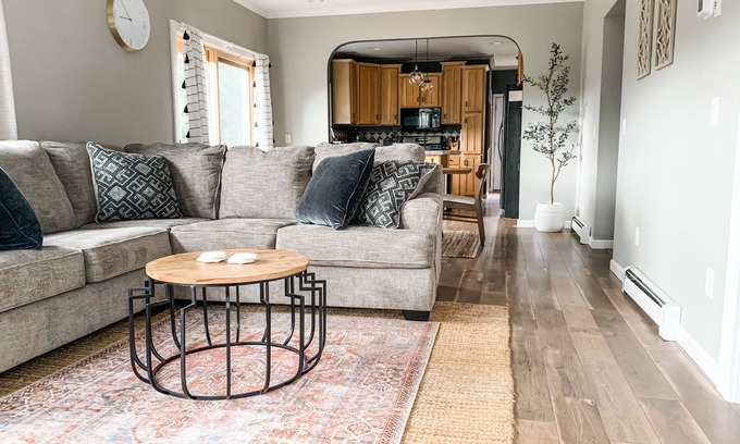 Haines Falls House | Contemporary, spacious home with a basement game room! 6 miles to Hunter Mtn.