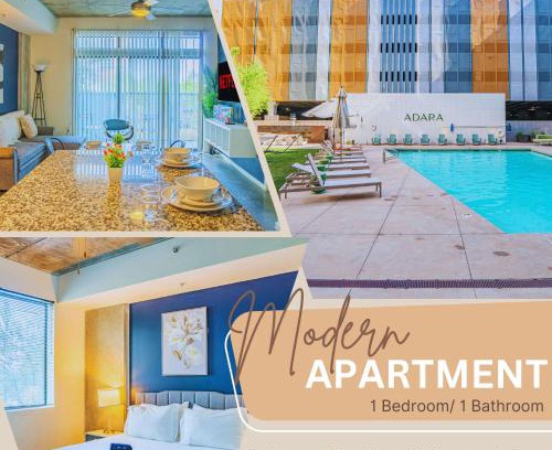 Evans Churchill Apartment | Cool 1BD Apartment in CDT with Gym Pool Parking