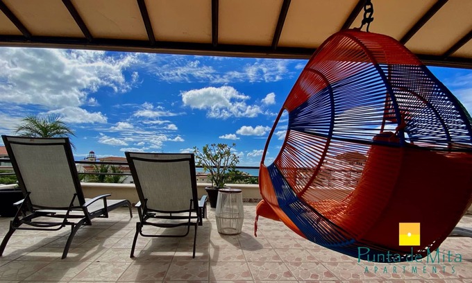 Emiliano Zapata Apartment | "Coral", One Bedroom Apartment. You can Walk to Beach and Restaurants.