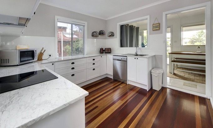 South West Rocks House | Coral Shutters - 10 Rudder Street, SWR