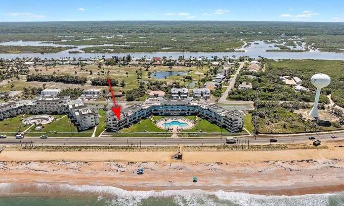 Flagler Beach Condo | Corner Unit, Large Balcony, Pool,Beach,Resort Fun!