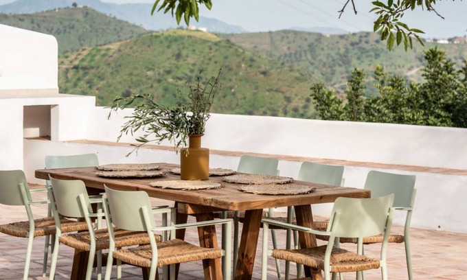 El Rescate Villa | Cortijo Rural Fandango 3 - Pool and Mountain