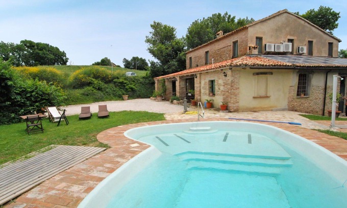 Granarola Apartment | Cosy apartment for 2 guests with pool, WIFI, A/C, TV, patio, pets allowed and panoramic view