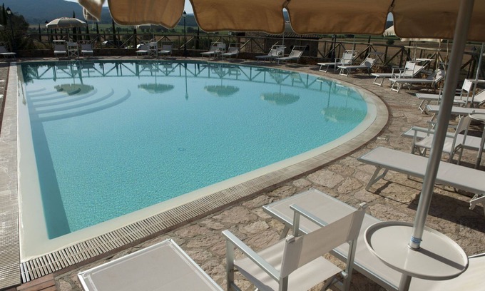 Campiglia Marittima Other | Cosy apartment for 4 guests with pool, TV, panoramic view and parking