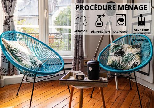 Gare-Jouvenet Apartment | Cosy'Appart - LE BOUQUET