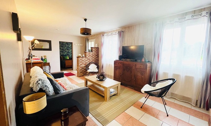 La Riviere-Saint-Sauveur Cottage | Cosy cottage