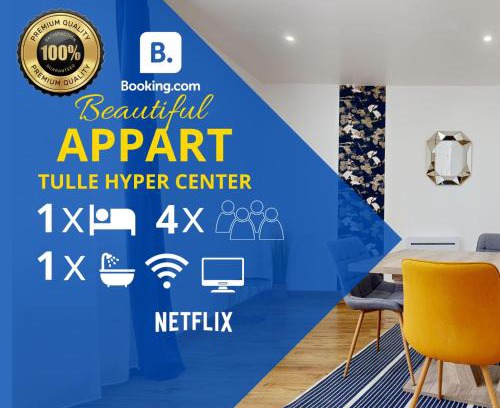 Tulle Apartment | Cosy et Chic Centre Ville