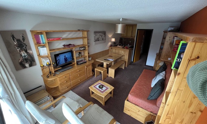 Plan Peisey Apartment | Cosy Marmays Peisey apartment