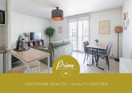 Pantin Apartment | Cosy Prusse - Metro 7, La Villette, Paris, quiet