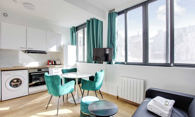 Combat Apartment | Cosy Studio - 2P - Parc de Belleville