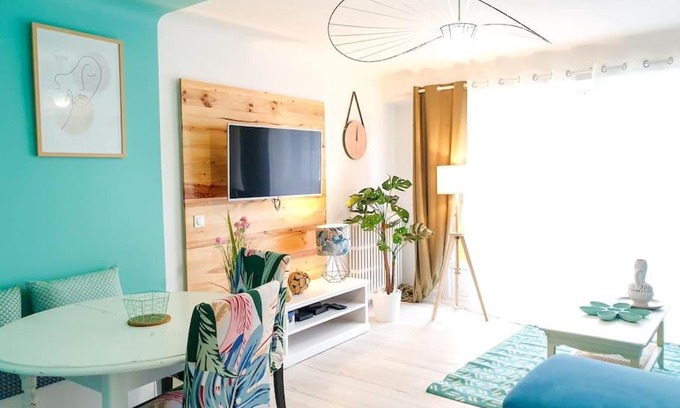 Centre Ville Apartment | Cosy Summer - T3 - Parc des expositions - 2 Balcons & Stationnement gratuit