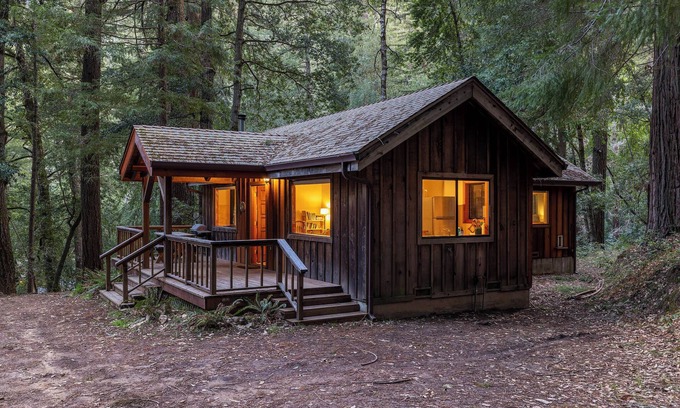 Redwood Valley House | Cottage - 1-bedroom house at Leonard Lake Reserve