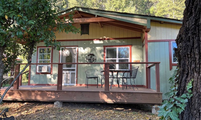 Somes Bar Cottage | cottage 2. 2 bedrooms, 2 bathrooms, full kitchen and front porch