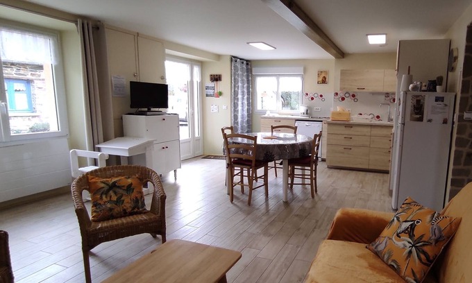 Bain-de-Bretagne House | COTTAGE 2 people classified 3 stars