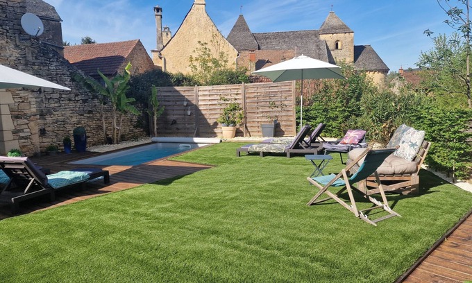 Archignac Cottage | Cottage "La Grange" private swimming pool in the heart of the Périgord Noir