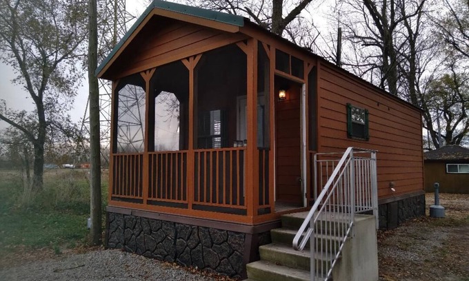 Gypsum Cottage | Cottage/Park Model - Private Beach/fire pit