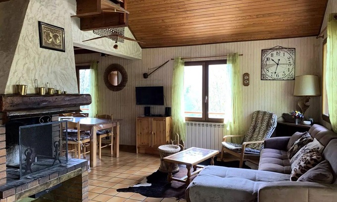 Pra Loup Ski Chalet | Cottage - Single house 4/5 rooms with terrace and garden, 8 pax, in Pra Loup
