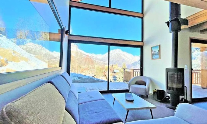 Puy-Saint-Vincent Ski Chalet | Cottage - Superb Chalet 12 pers