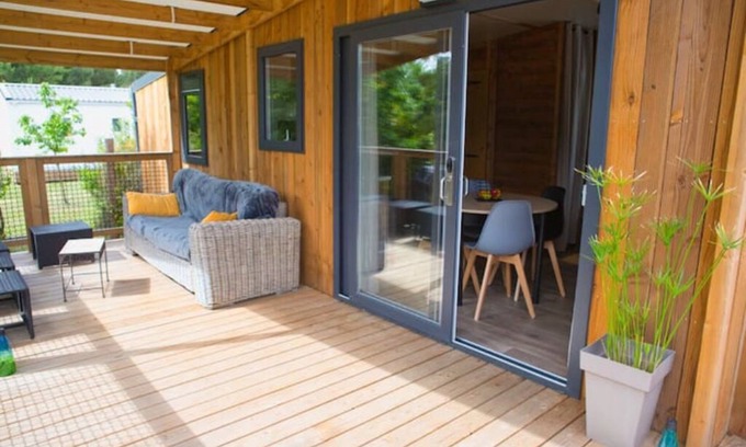 Gujan-Mestras Cottage | Cottage VIP du Bassin, Chalet Privé de 40 m2, 3ch