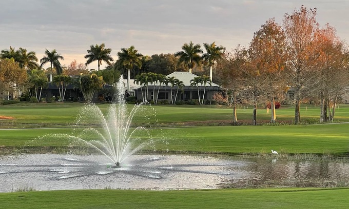Heritage Palms Villa | Country Club Villa in Golf, Tennis Community with Buddha Porch, Sleeps 6