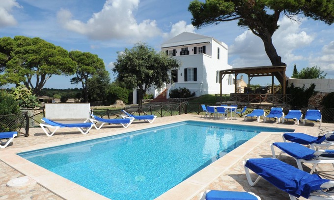 Area metropolitana de Ciutadella Cottage | Country house with large garden and terraces overlooking the countryside and the sea