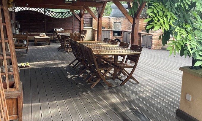 Charcier House | Country property with covered terrace and large swimming pool