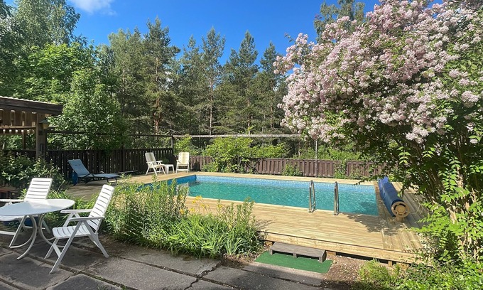 Kjulaas Villa | Countryside Villa, Eskilstuna, lovely outdoor swimming pool 1h from Stockholm.