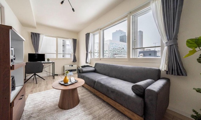 Higashi Apartment | Court Villa Sapporo - Vacation STAY 18724