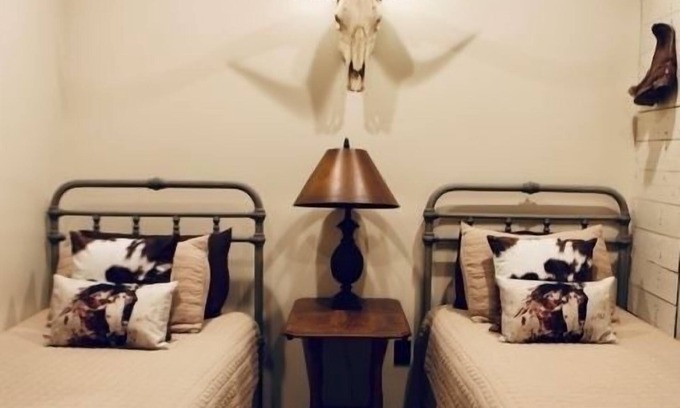 Brenham House | Cowboy corral at Rockin' star ranch