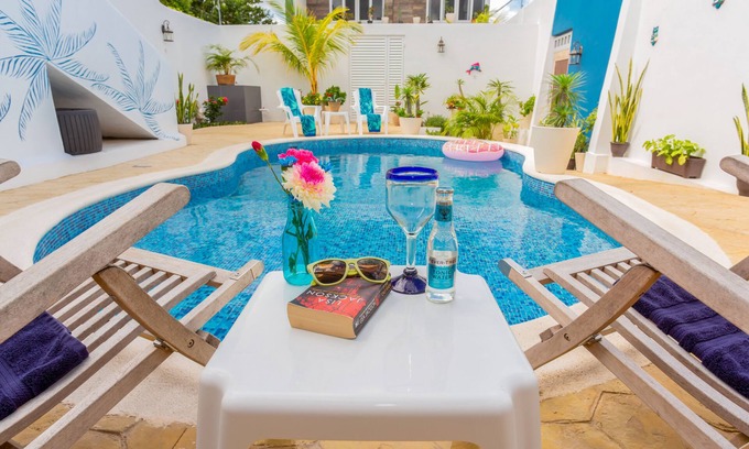 Colonia Centro Villa | COZUMEL'S #1 RETREAT: Your Own Mini-Resort, 800Mbps WiFi, Organic Coffee Bar