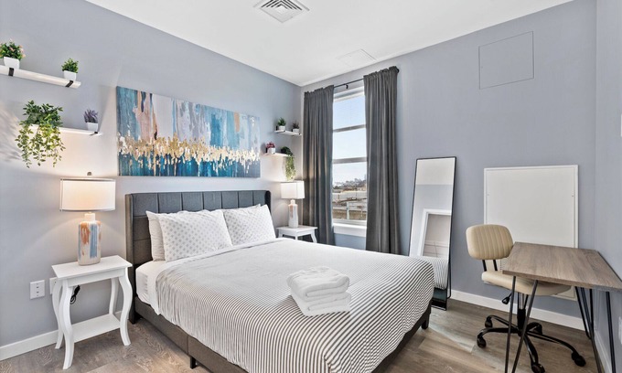 Everett Apartment | Cozy 1BR Near Encore Boston 3217