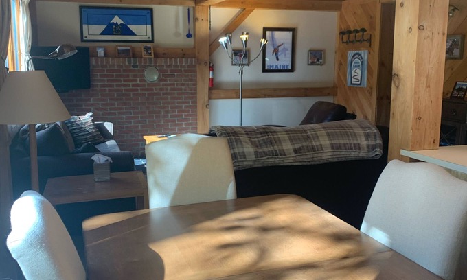 Carrabassett Valley Condo | Cozy 2 Bedroom/1 Bath Birchwood III Condo - Ski In/Ski Out - Amazing Location!
