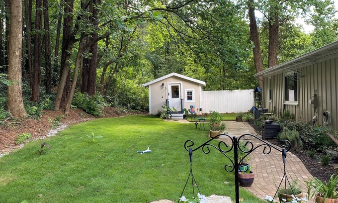 Mableton House | Cozy 2BR Home w/Office, Gym, & Backyard Near Trails, Parks, and Atlanta Fun