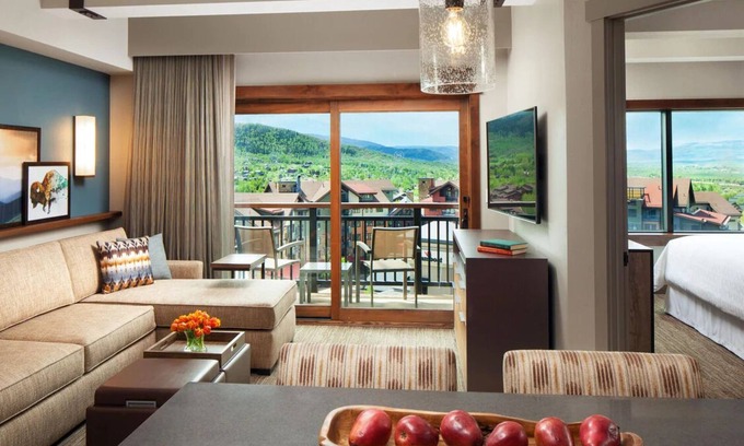 Steamboat Springs Villa | Cozy 2BR Villa in Sheraton Steamboat - Ski in/out!