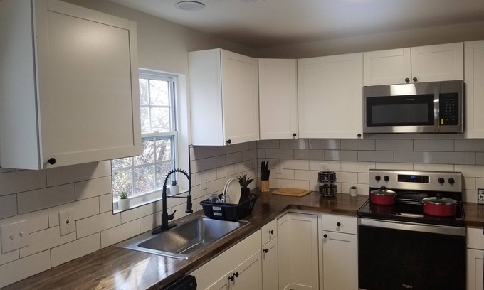 Greensboro House | Cozy 4-bedroom house in charming Greensboro with WiFi, AC