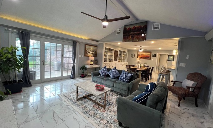 Monroe House | Cozy 4BR Home with Office, Fitness Area, Spacious Backyard & Pet-Friendl