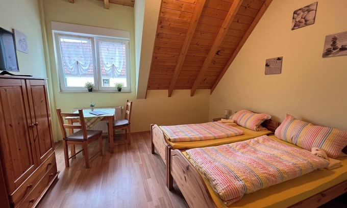 Bad Homburg v.d. Hoehe Apartment | Cozy attic with 2 rooms, kitchen and bathroom for 2-4 persons