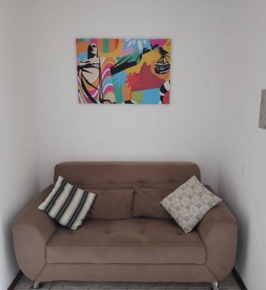 Jardim Caicara Apartment | Cozy and functional studio apartment with garage