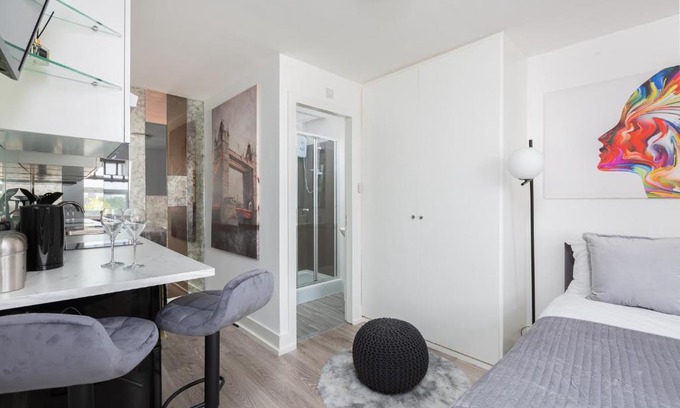 Harrow Road Apartment | Cozy and Small Studio Zone 2 near Maida vale 6